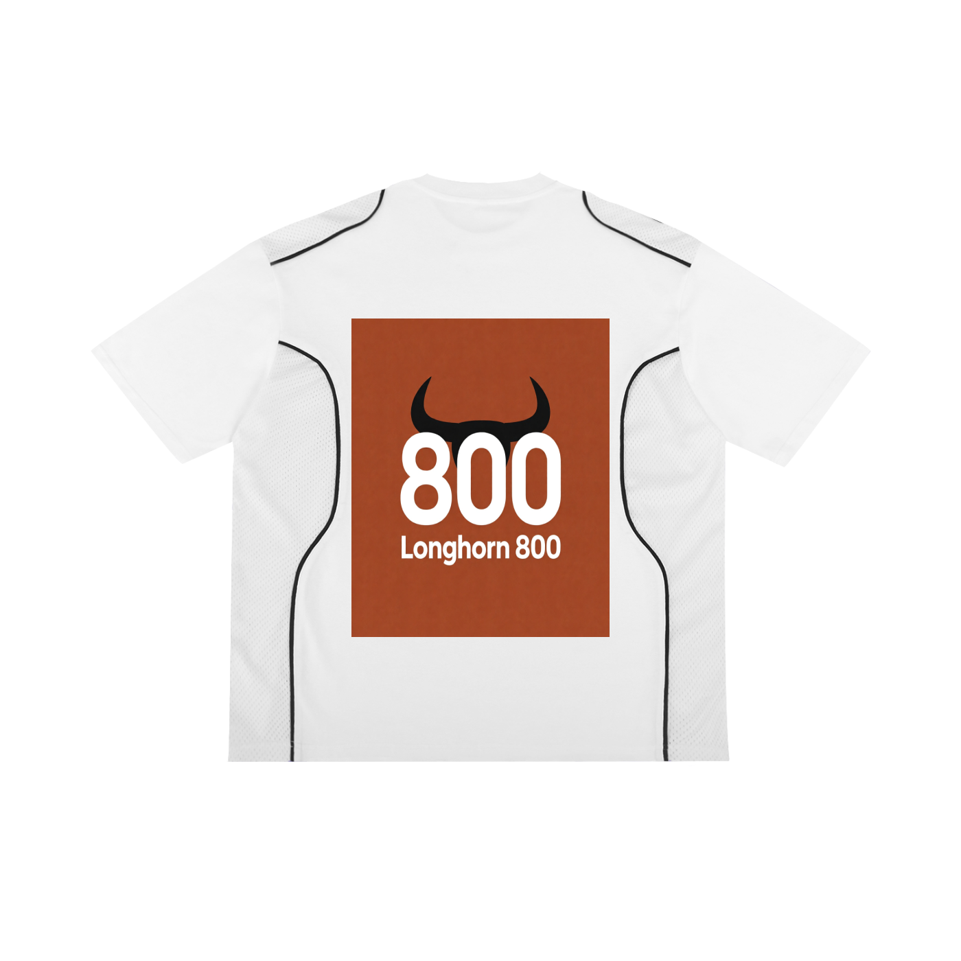 Contrast Piped Panel T-Shirt