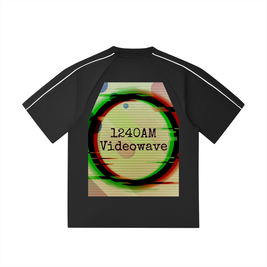 Contrast Stitch Raglan T-Shirt