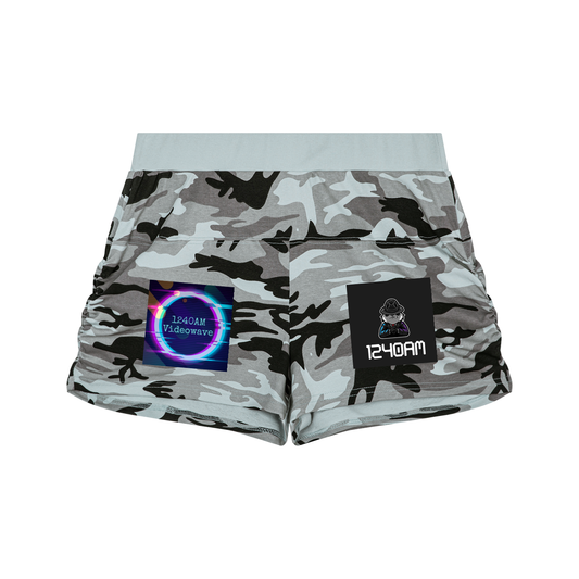 Women's Slim Camo Shorts