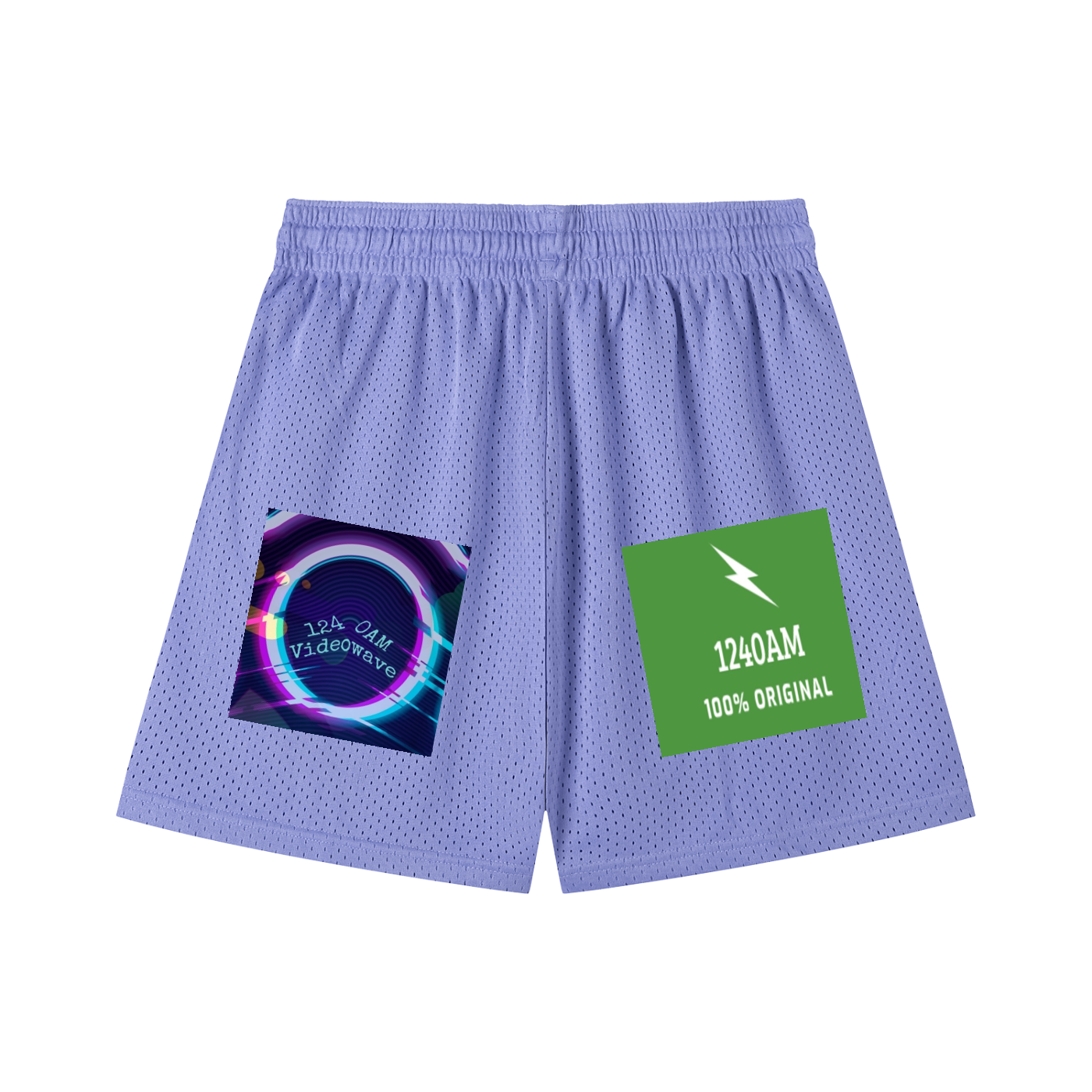 Mesh Drawstring Shorts