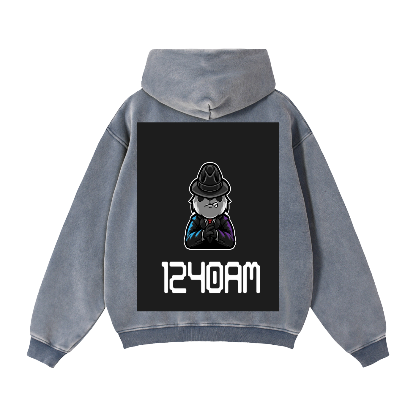 Zip-Through Boxy Fleece Hoodie