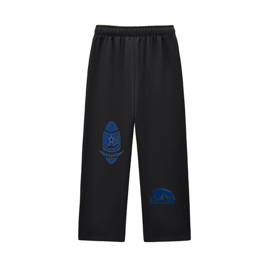 Contrast-Stitched Fleece Sweatpants