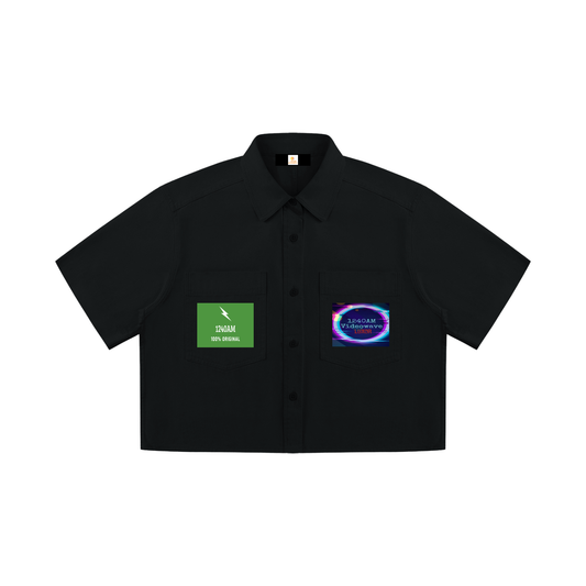 Women’s Crop Short Sleeve Shirt