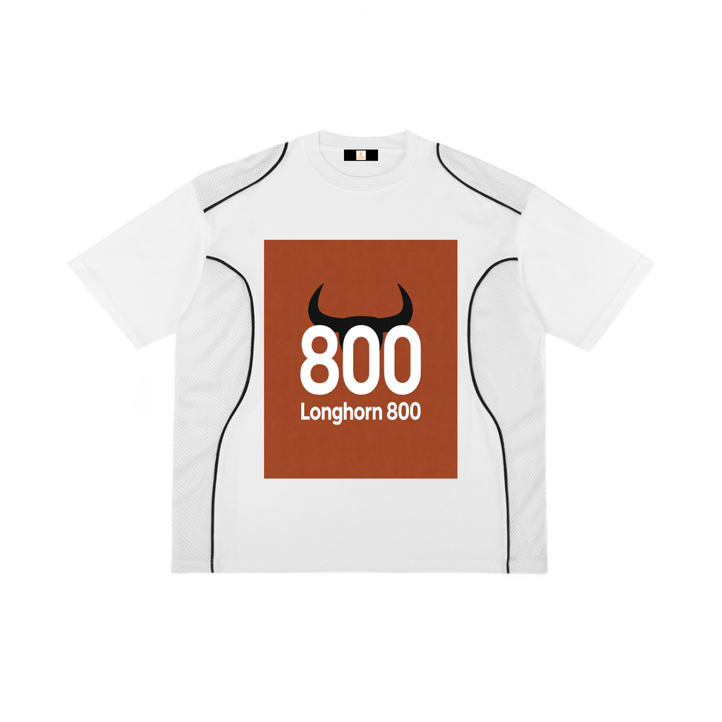 Contrast Piped Panel T-Shirt
