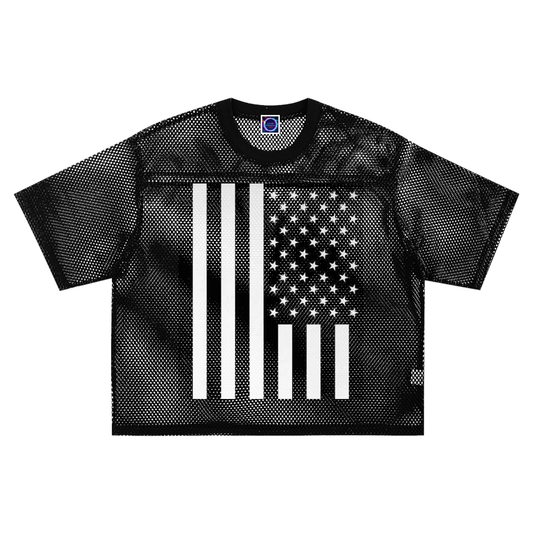 See-through Boxy Net T-Shirt